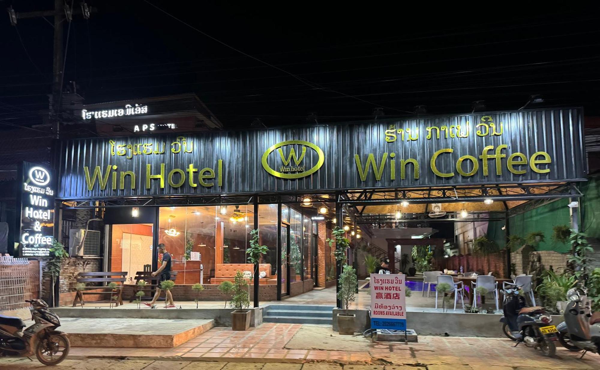 Win Hotel Vang Vieng Esterno foto